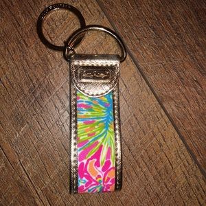 Lilly Pulitzer Key Chain NWOT